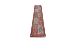 Kasmiri 100% selyem futószőnyeg 307x77cm (SZ632)