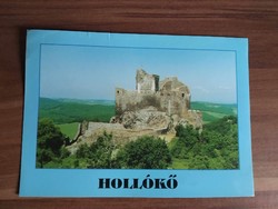 Raven stone, castle, graphic print on the back, postage clean