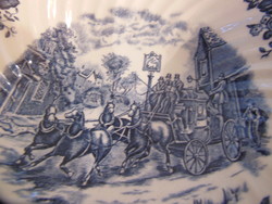 TÁL - FAJANSZ - JOHNSON BROTHERS -  ANGOL - 21 x 7 cm - HIBÁTLAN