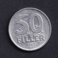 50 Filér 1987 bp.