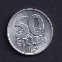 50 Filér 1990 bp.
