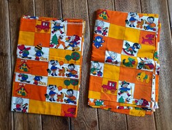 Retro children's pattern home textile, 2 in one, 190 x 130 cm