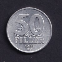 50 Filér 1986 bp.