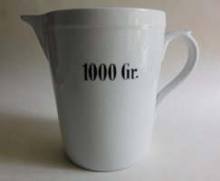 Zsolnay patikai mérőedény - 1000 gramm
