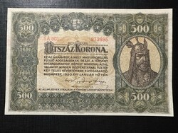 500 Korona 1920. Ef+ - aunc!! Beautiful!!