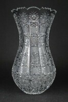 1N555 thick-walled beautiful crystal vase 20.5 Cm