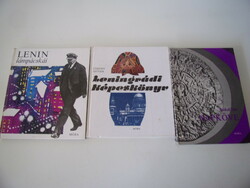 3 books dealing with Leningrad and Lenin