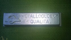 Metalloglóbus Quaital -alumínium tömb -fémtömb 98x25  mm