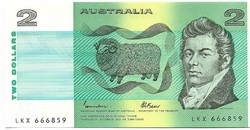 2 dollár 1985 Ausztrália 1. Kiváló