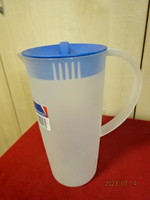 Svájci - ROTHO - műanyag kiöntő, 1,2 literes, tetővel, magassága 22 cm. Jókai.