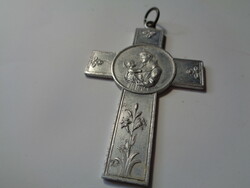 Catholic cross, with German text 4 x 6 cm