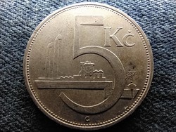 Csehszlovákia .500 ezüst 5 Korona 1930 EXTRA (id65375)