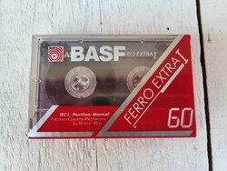 BASF Ferro Extra I 60 magnókazetta_bontatlan