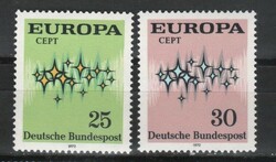 Postatiszta Bundes 0450 Mi 716-717      1,50 Euró