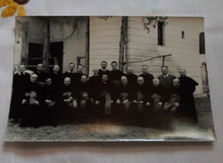 Retro photo 5.: Old church photo, 1966 (priests, group photo; Máhig Ervin)