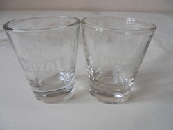 Royal vodka glass (2 pieces, 4 cl.)