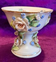 Porcelain goblet, stemmed glass (l3905)