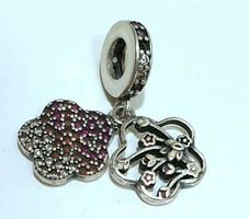 Ezüst Pandora charm (Love in full bloom)
