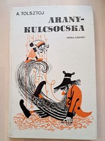 A. Tolstoy: golden key case, burattino retro storybook