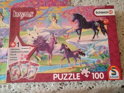 Schleich puzzle 100 db os Bayala , alkudható