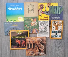 10 retro story books, rhyme books, picture books in one, sleeping bag, Pinocchio