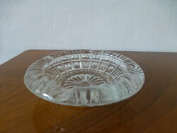 Old lead crystal ashtray