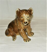 Lion cub - royal dux porcelain