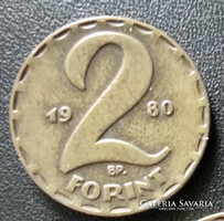 2 Forint 1980 BP.