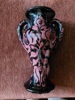 Gyönyörű Fejes Sándor kerámia váza 1940-es évek