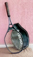 Régiség Techno, profi teniszütő, használható állapotban, eredeti tokjában, feszes húrokkal