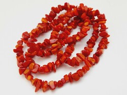 Coral necklace, 88 cm