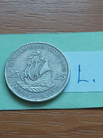 Eastern Caribbean States 25 cents 1998 