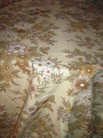 Beautiful pastel colored vintage floral lined blackout curtain