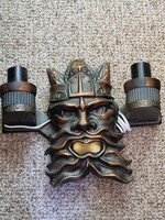 Neptun Wall Decor Poseidon Wall Lamp