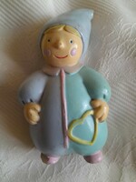 Antique ceramic doll. 10 Cm