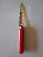Retro GDR piros fanyelű kés