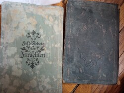 Two German-Hebrew machsor prayer books 1909 and 1912