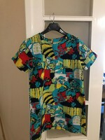 A very fun colored summer dress or tunic. Sewn by a female tailor. Made of good quality material.