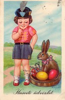 E - 045  Húsvéti üdvözlet 1938