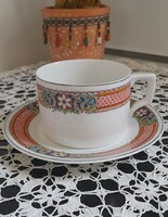 Zsolnay shield seal tea cup with a rare pattern, collector's item