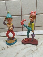Old Russian Bakelite Fairy Tale Figures: Peter Pan and Tinker Bell!