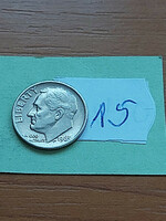 Usa 10 cent dime 1965 franklin d. Roosevelt, copper-nickel 15