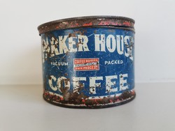 Parker house coffee metal box 13x13x9 cm
