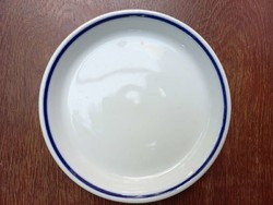 Zsolnay kék csíkos süteményes tányér 2 db