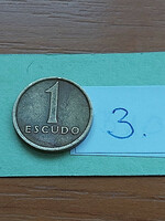 Portugal 1 escudo 1982 nickel-brass 3