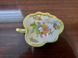 Herendi Viktória mintás porcelán cukortartó VBO
