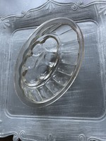 Old glass jelly and pudding mold with a very nice pattern