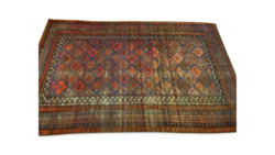 Antik afgan törzsi szőnyeg 352x215 cm