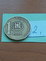 Dominica dominica 1 peso 2000 juan pablo duarte 2