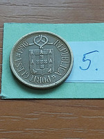 Portugal 10 escudos 1990 lace, nickel-brass 5